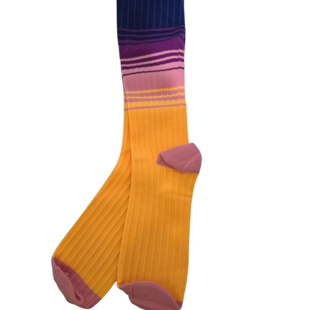 ``S25800 Multi-Color Compression Socks - Picture 3 of 4